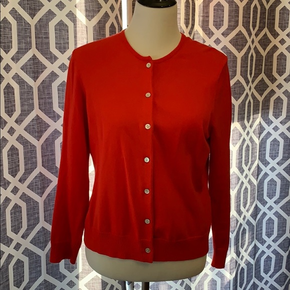 Sweet Cherry Red Cardigan